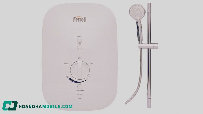 Máy nước nóng Ferroli Divo SSP với nhiều tính năng an toàn và tuân thủ tiêu chuẩn EMC