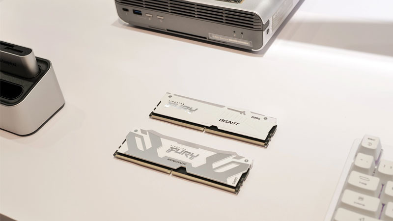 Máy tính hiệu năng cao sử dụng bộ nhớ RAM DDR5 dung lượng lớn