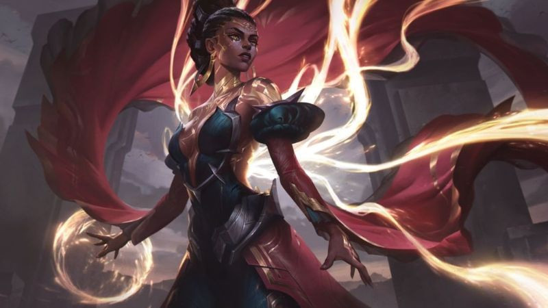 Mel Medarda, nhân vật từ Arcane có liên hệ với giới chính trị Noxus, chưa xuất hiện dưới dạng tướng trong game