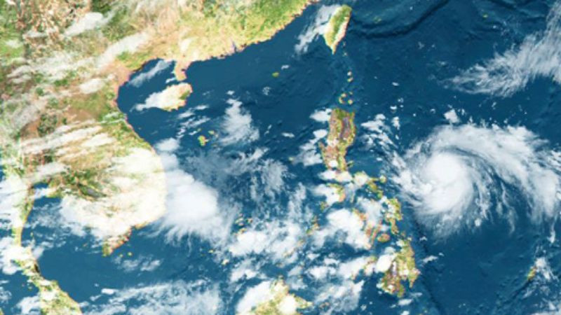 MeteoEarth cho phép xem các lớp dữ liệu thời tiết khác nhau trên bản đồ 3D