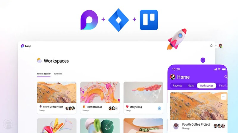 Microsoft Loop tích hợp với các công cụ ngoài phổ biến như GitHub, Jira, và Figma
