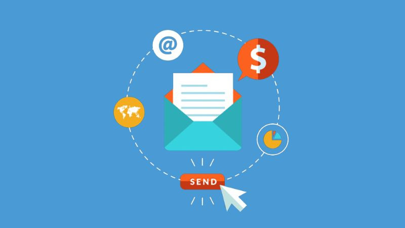 Minh họa các ưu điểm chính của việc sử dụng Email trong giao tiếp hiện đại