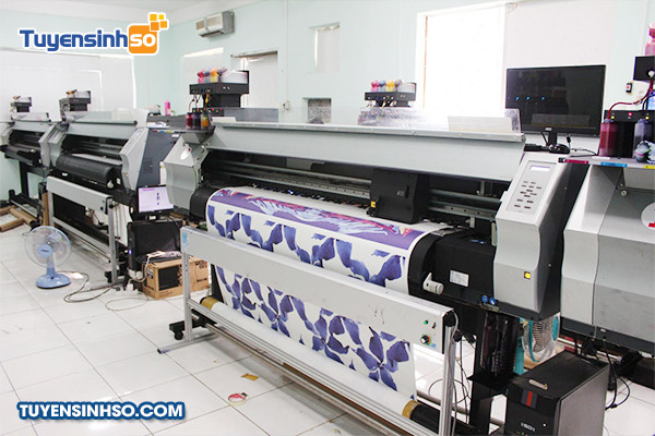 Minh họa các vị trí công việc và môi trường làm việc tiềm năng cho người học **Ngành Kỹ thuật in**