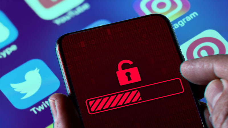 Minh họa leak tin nhắn cá nhân trên ứng dụng nhắn tin