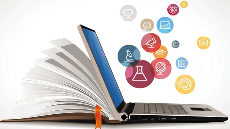 Minh họa module học tập trong giáo dục trực tuyến, chia nội dung thành các đơn vị nhỏ dễ tiếp thu và quản lý.