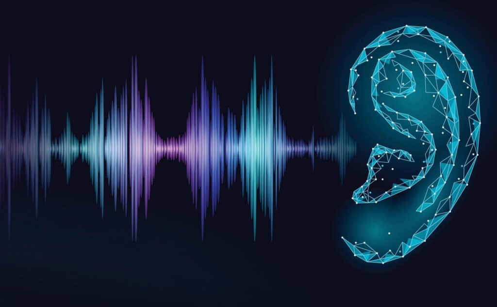 Minh họa mối liên hệ giữa tần số âm thanh và khả năng nghe của con người