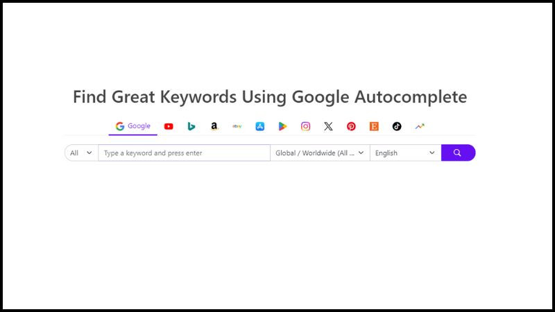 Minh họa quá trình nghiên cứu và lựa chọn bộ từ khóa phù hợp cho bài viết
