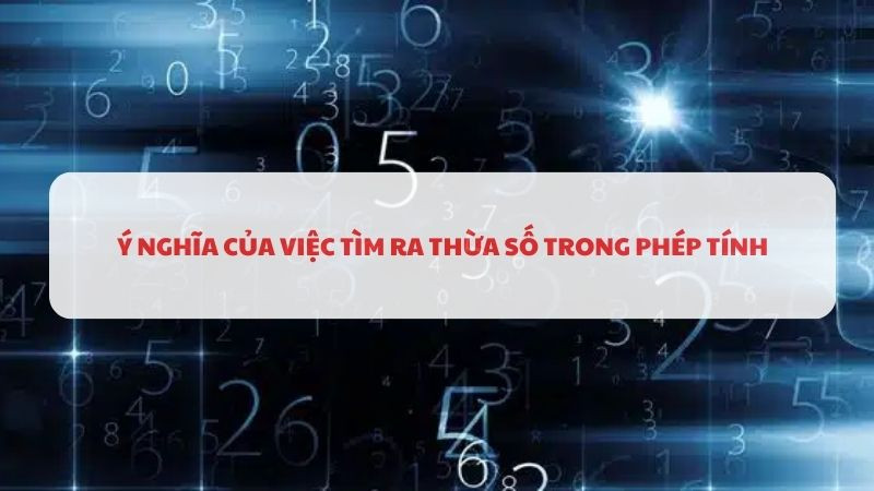Minh họa trừu tượng về tầm quan trọng của việc phân tích thừa số trong các vấn đề toán học