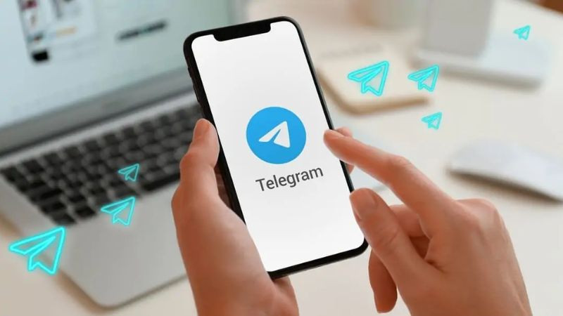 Minh họa việc chia sẻ tệp tin có dung lượng lớn qua ứng dụng Telegram