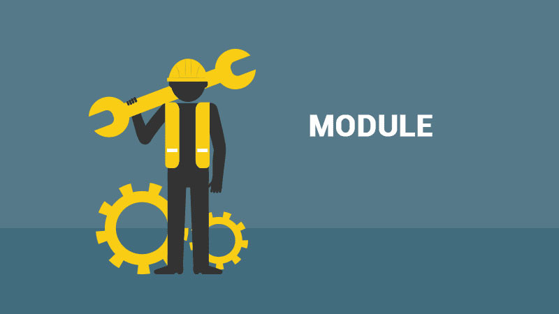 Minh họa việc dễ dàng nâng cấp hoặc bảo trì một thành phần module cụ thể trong hệ thống mà không ảnh hưởng đến các phần khác.