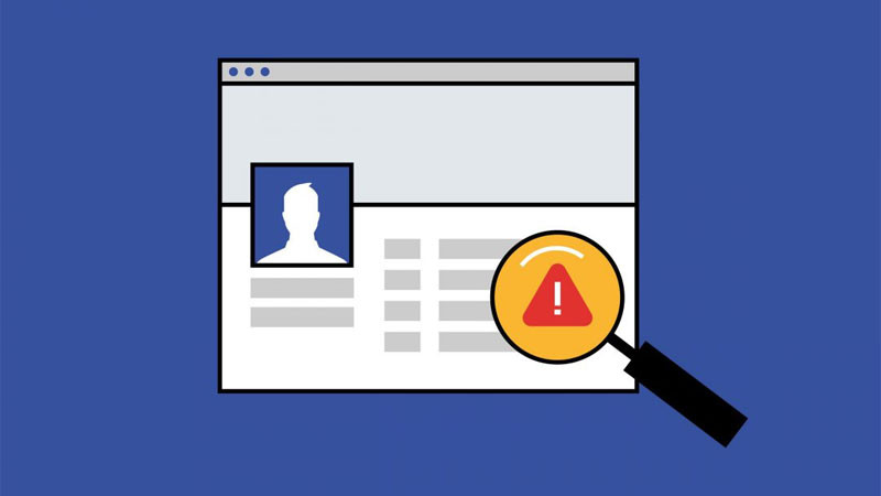 Minh họa việc sử dụng công cụ báo cáo trên mạng xã hội để chống lại hành vi Stalking và quấy rối.