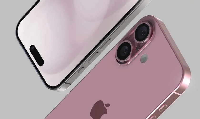 Mô hình iPhone 16 phiên bản màu Pink