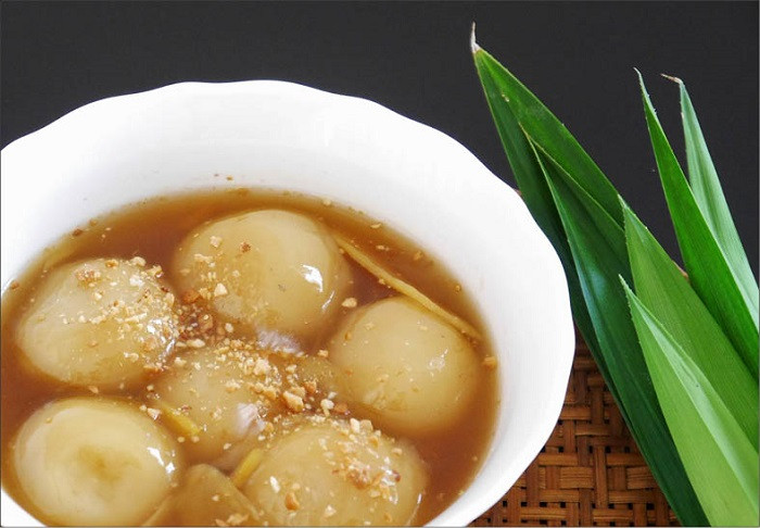 Món chè trôi nước (Tangyuan), món ăn truyền thống của người Trung Quốc vào ngày Đông chí