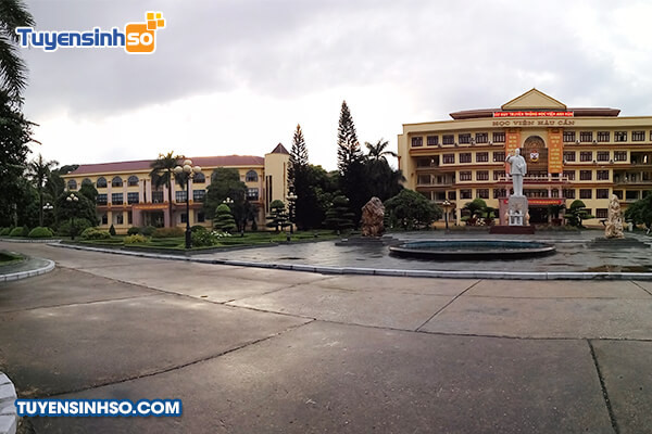 Một góc khuôn viên Học viện Hậu cần