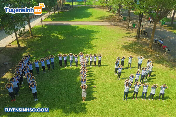 Một góc kiến trúc đặc trưng tại ULSA2 TPHCM