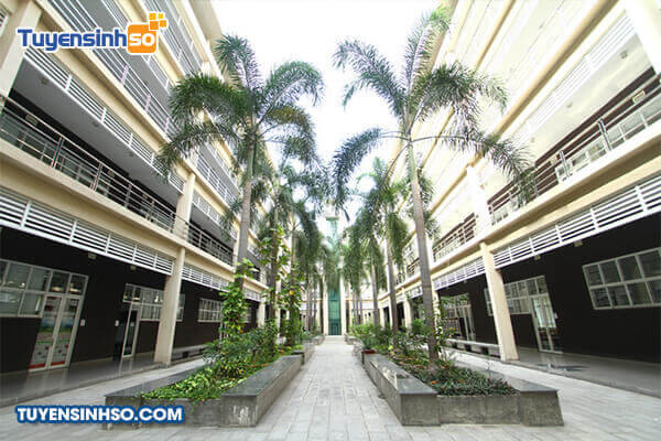 Một góc kiến trúc độc đáo tại Đại học Việt - Đức