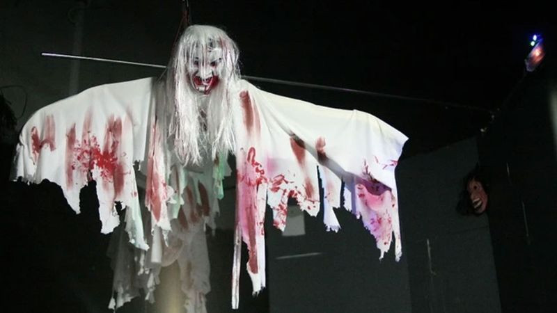 Một hình ảnh ma kinh dị lấy cảm hứng từ điện ảnh Thái Lan.