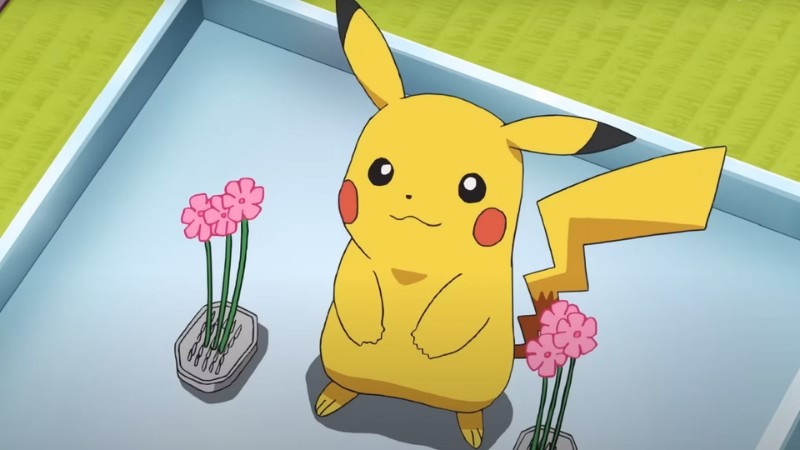 Một khoảnh khắc vui tươi của Pikachu