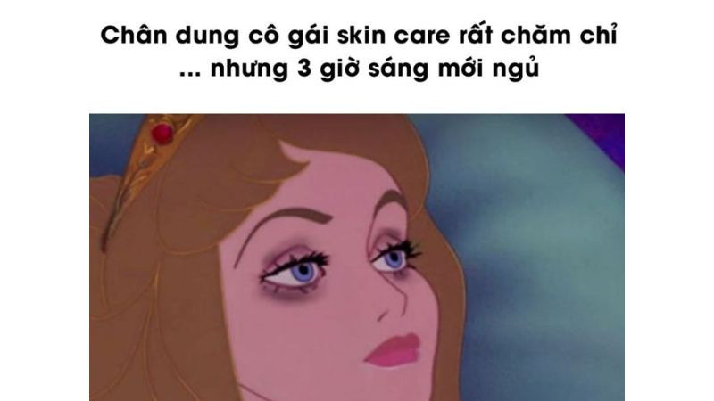 Một ví dụ về dark meme, sử dụng hình ảnh có phần u ám để truyền tải thông điệp