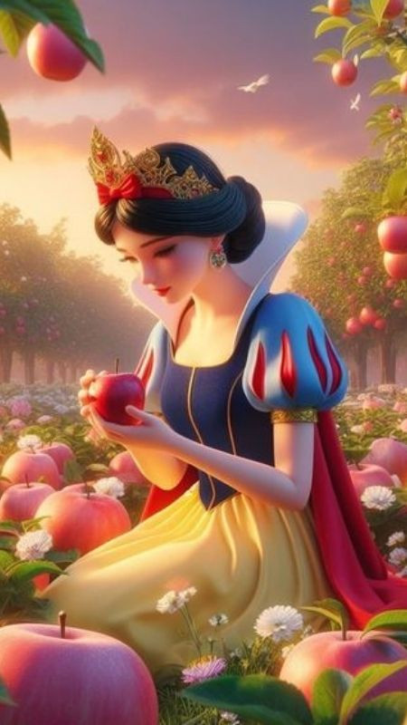 Nàng Bạch Tuyết cùng vườn táo độc đáo