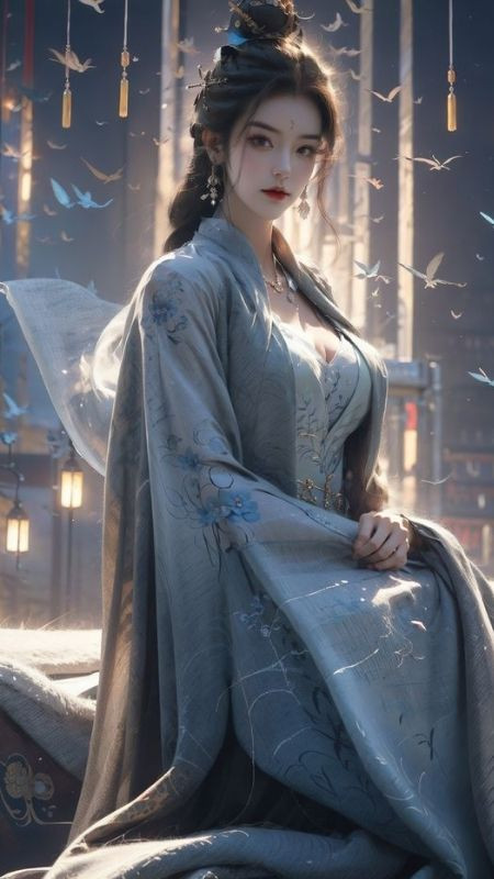 Nét kiều diễm toát ra từ phong thái của nàng từ bên trong ánh mắt