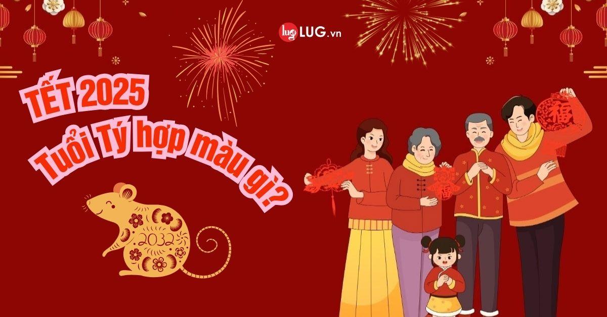 Lựa chọn trang phục màu sắc phù hợp bản mệnh cho ngày Mùng 1 Tết 2025