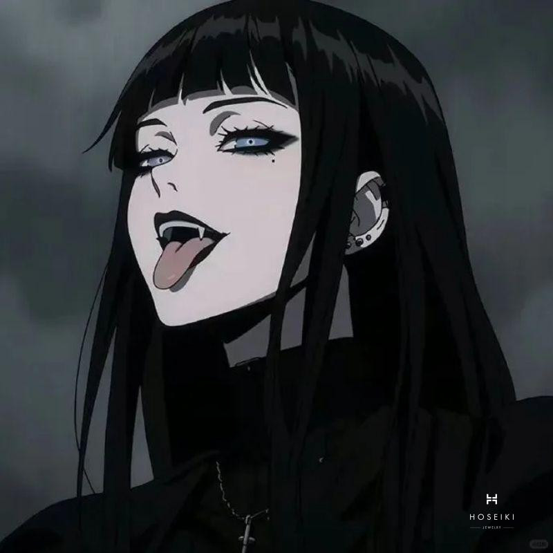 Nhân vật anime nam trong trang phục tối màu, dáng đứng đơn giản mà &quot;chất&quot;