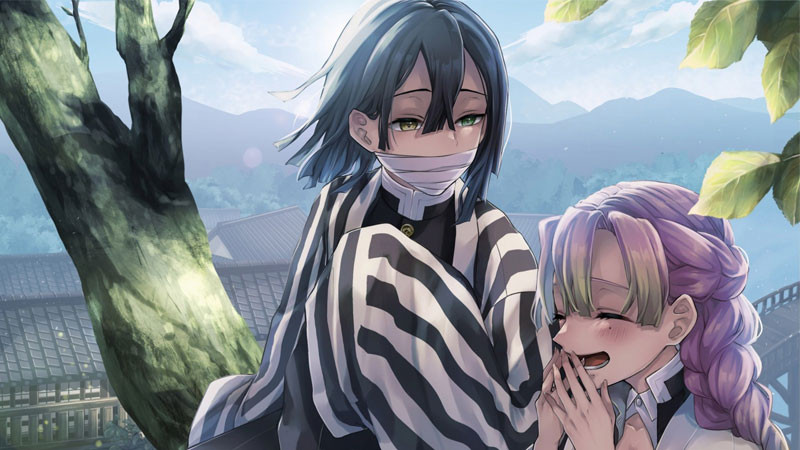 Nhân vật anime nữ với vẻ ngoài bí ẩn