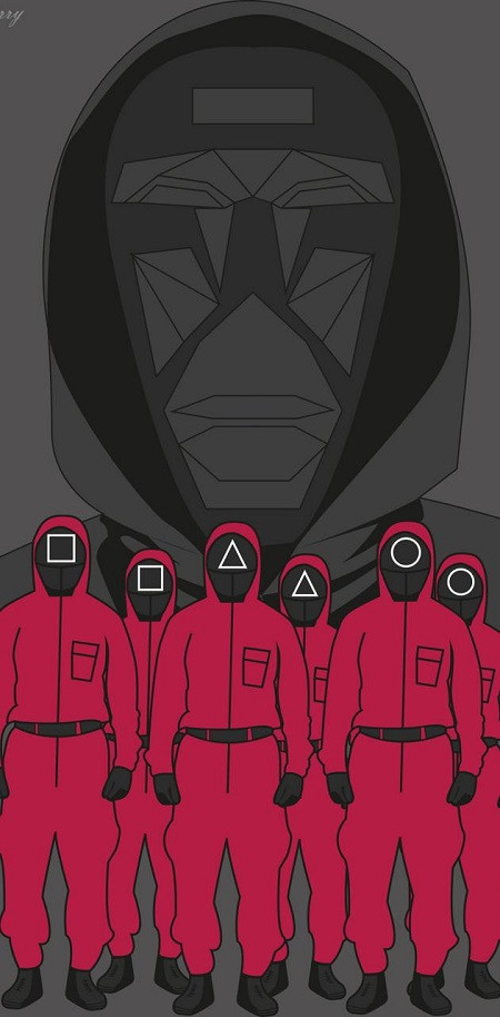 Nhân vật chính Gi-hun và chiếc kẹo Dalgona