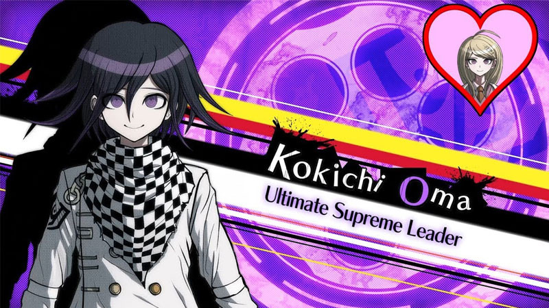 Nhân vật Kokichi Oma trong Danganronpa V3, một Yandere với tính cách khó đoán và trí tuệ sắc bén