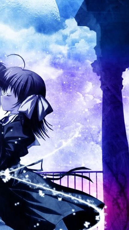 Nhân vật nam anime trong trang phục ấn tượng