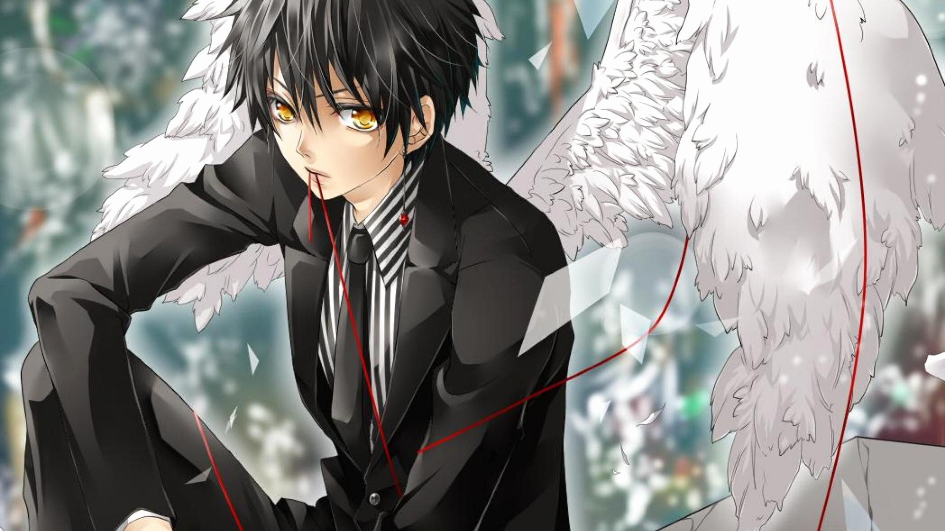 Nhân vật nam anime với tạo hình cá tính và thần thái lạnh lùng