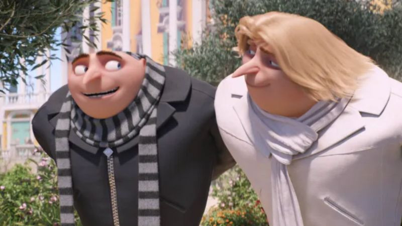 Nhóm Minion đang làm việc trong phòng thí nghiệm của Gru