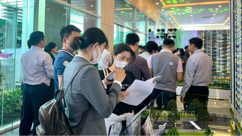 Nhóm người đang trao đổi, tượng trưng cho việc tìm kiếm các giải pháp tài chính thay thế khi ngân hàng hết room tín dụng