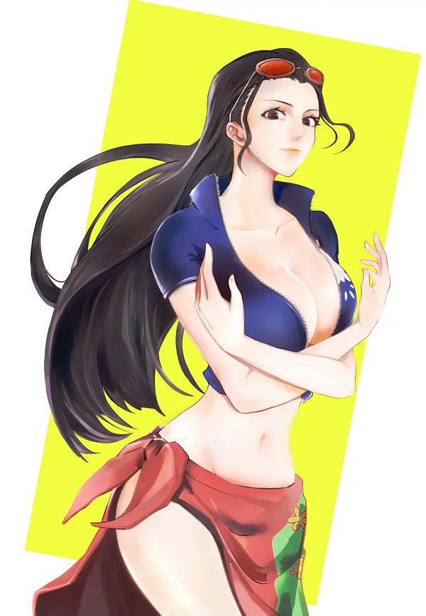 Nico Robin sexy khoác áo lông sang trọng quyền lực