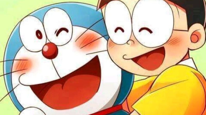 nobita và doraemon dùng bảo bối