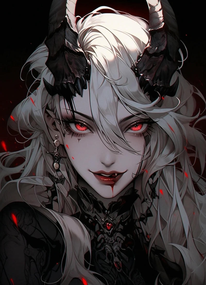Nữ ác quỷ đẫm máu cuốn hút trong một bối cảnh u tối