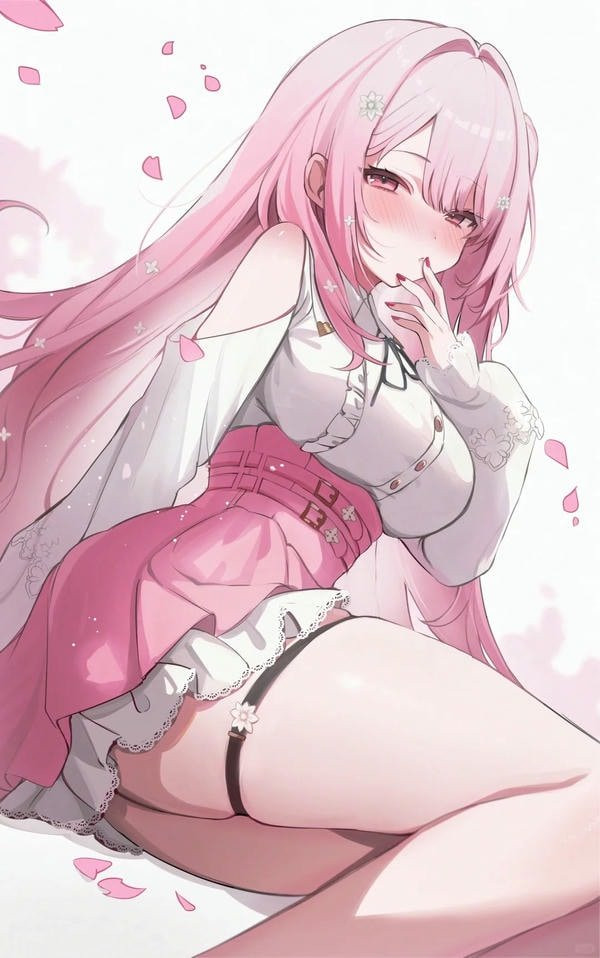 Nữ nhân vật anime đang vẽ