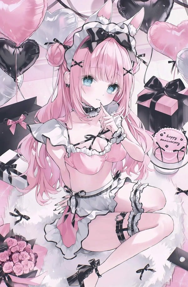 Nữ nhân vật anime phong cách fantasy