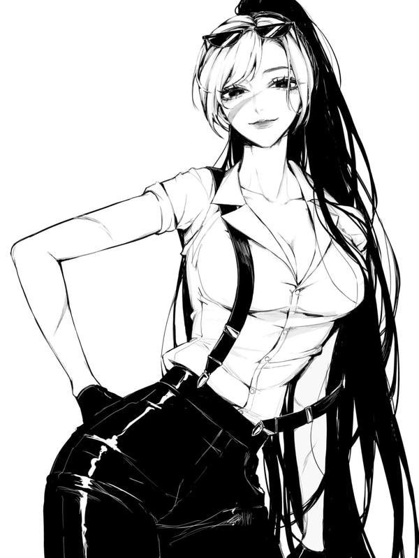 Nữ nhân vật anime quen thuộc với biểu cảm đáng yêu