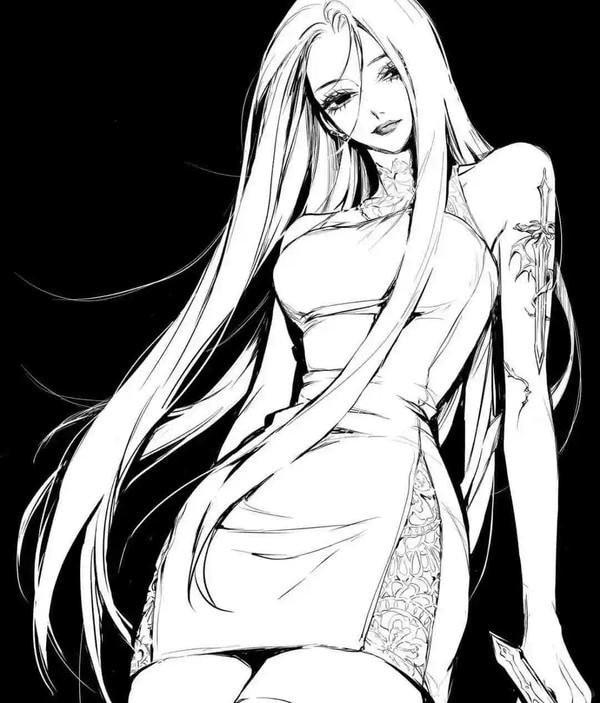 Nữ nhân vật anime tóc ngắn năng động