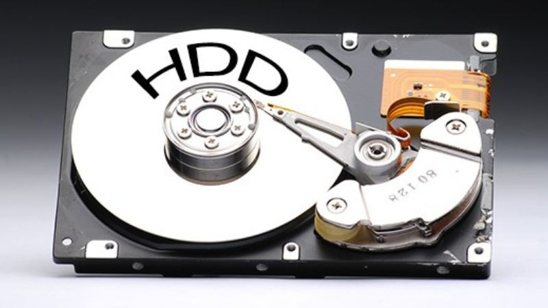 Ổ cứng HDD với ưu điểm dung lượng lưu trữ lớn và giá thành hợp lý