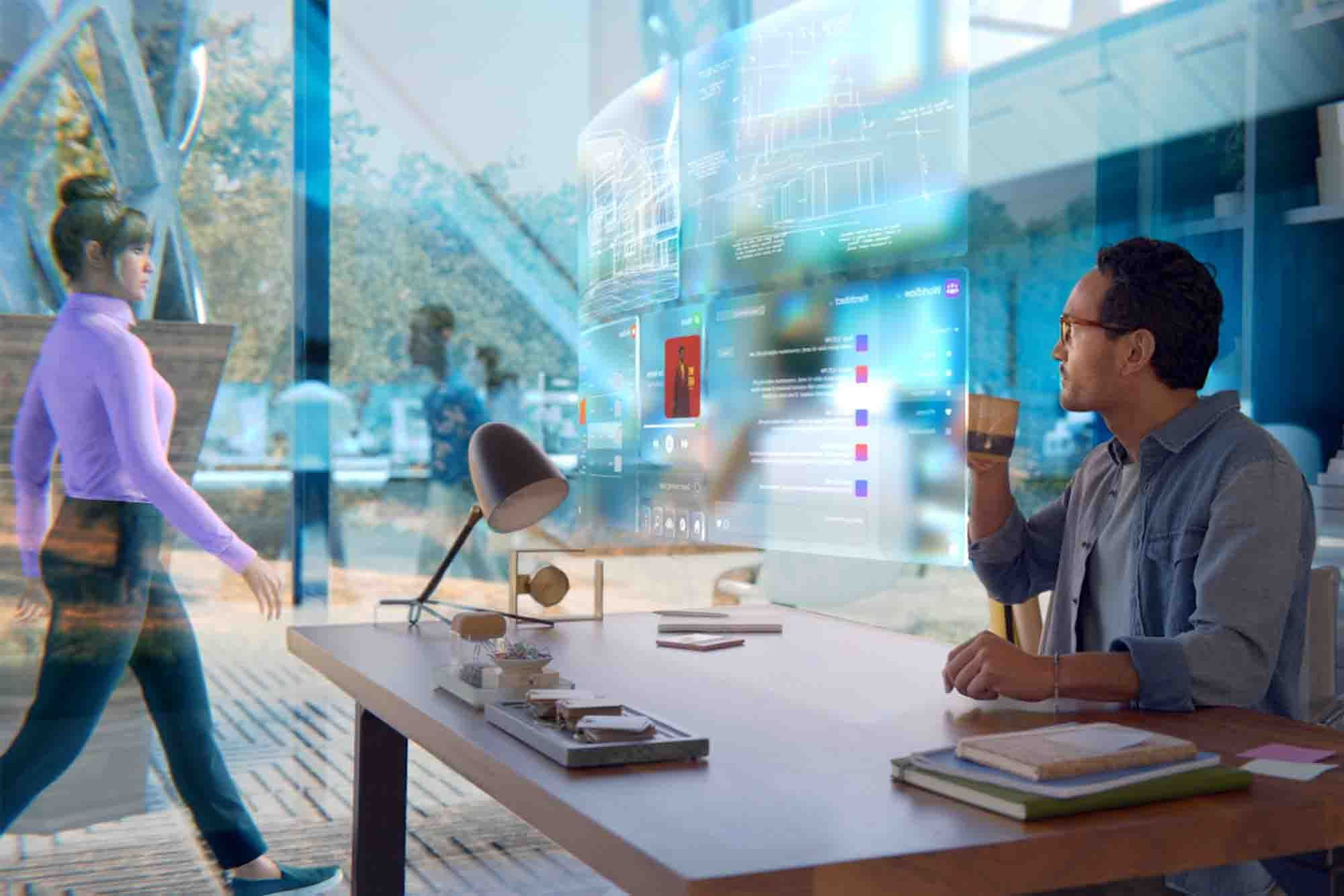 Phi hành gia sử dụng công nghệ thực tế tăng cường (AR) để đào tạo và thực hiện nhiệm vụ trong môi trường mô phỏng Metaverse