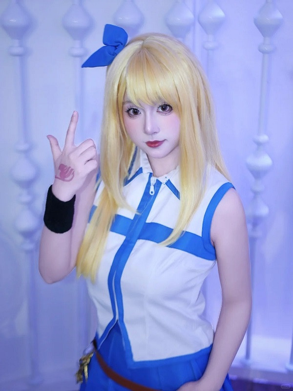 Phối cảnh chụp ảnh theo phong cách phép thuật cho cosplay Lucy