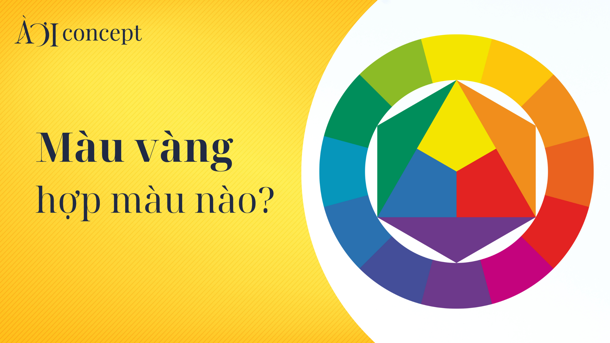 Màu hồng phối cùng màu vàng và cam đầy năng lượng và rạng rỡ