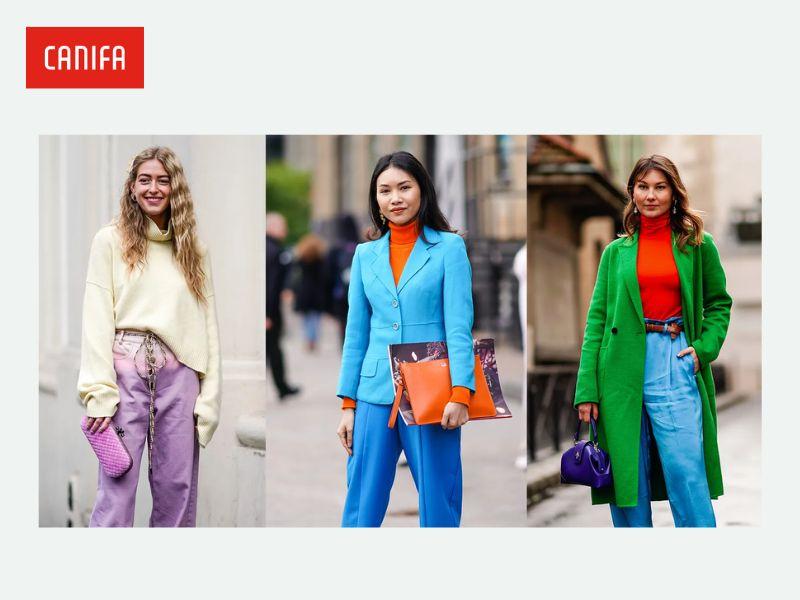 Cac cach phoi hop mau sac voi xanh hy vong tao nen hieu ung tham my dep mat