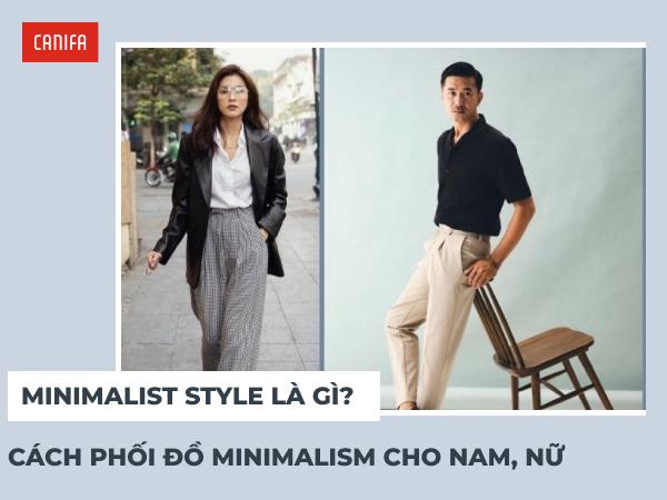 Quan mau den ket hop ao mau trang tao phong cach toi gian thanh lich