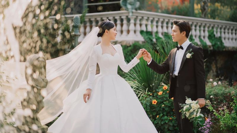 Phong cách chụp ảnh cưới đẹp Hàn Quốc tinh tế