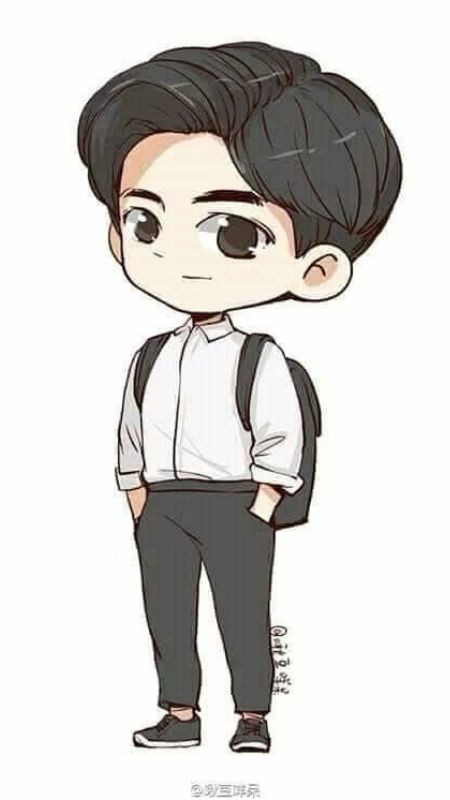 Phong cách lạnh lùng bá khí trong hình ảnh dễ thương sơ mi trắng và balo