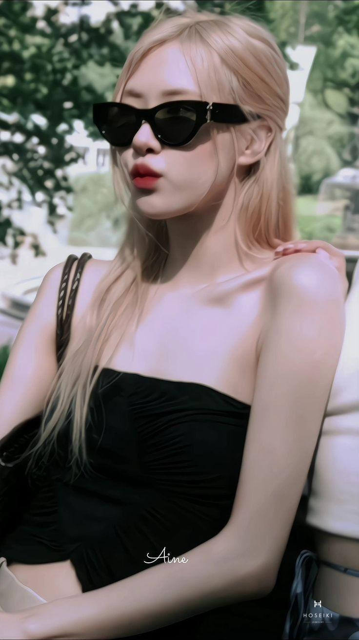 Phong thái tự tin của Rosé trong một khoảnh khắc ấn tượng